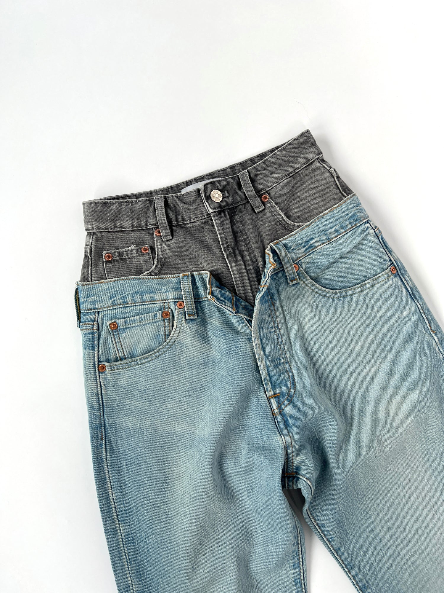 2IN1 JEANS - SIZE XS
